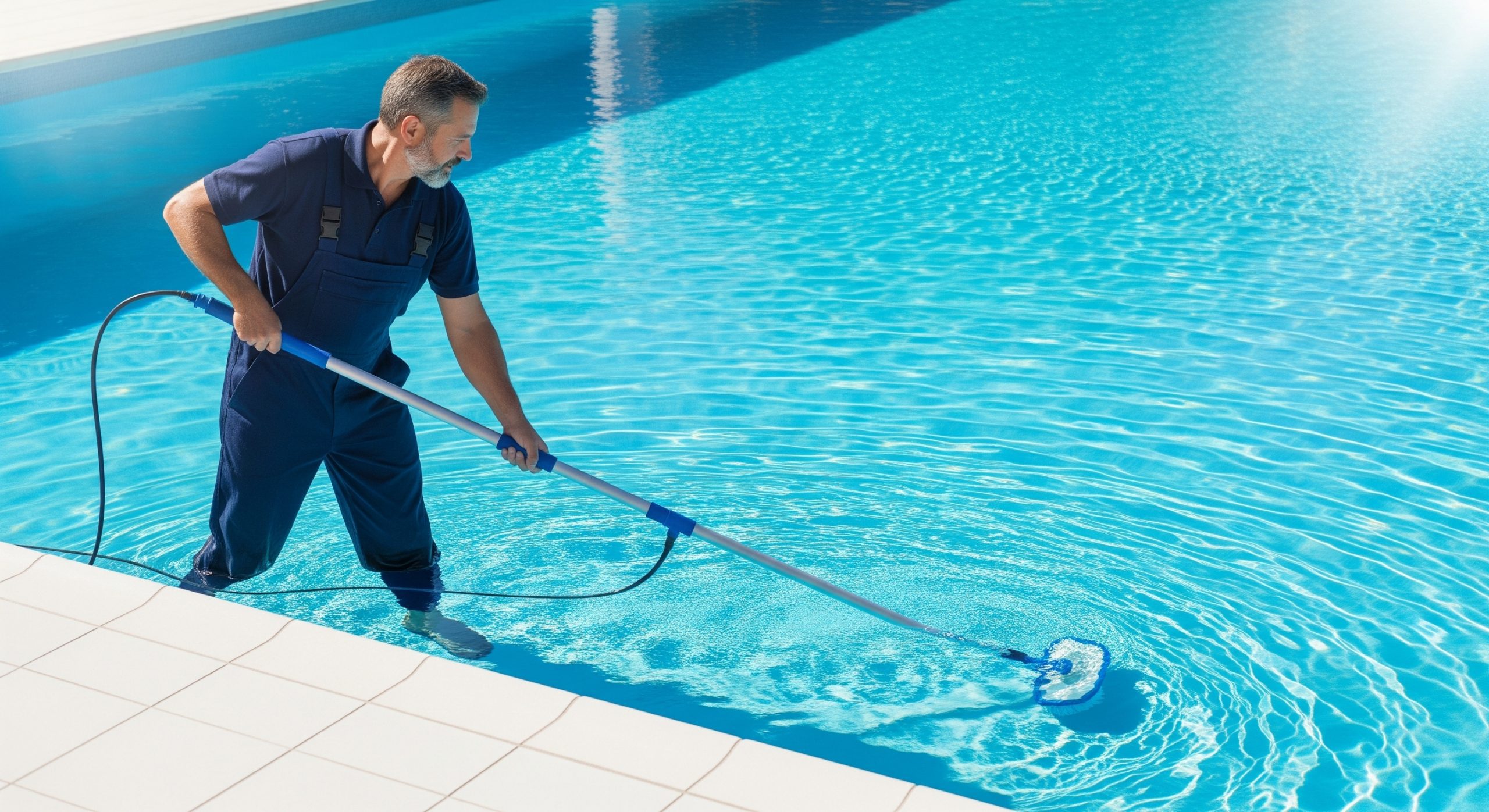 herramientas limpia piscinas